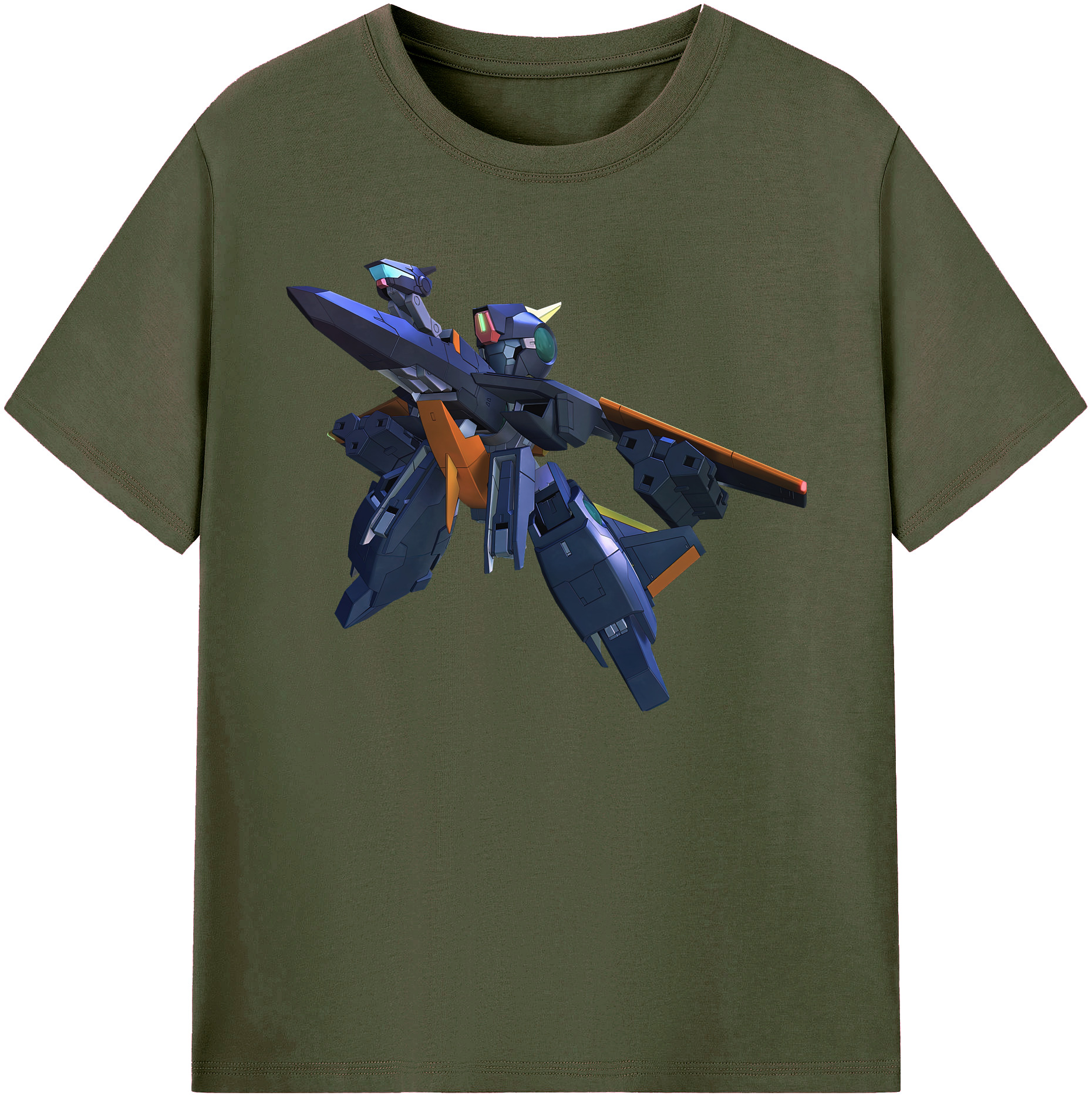 （画像用） 機動戦士ガンダム Mobile Suit Gundam 綿100％ メンズ半袖Tシャツ｜肌触りやわらか＆通気性